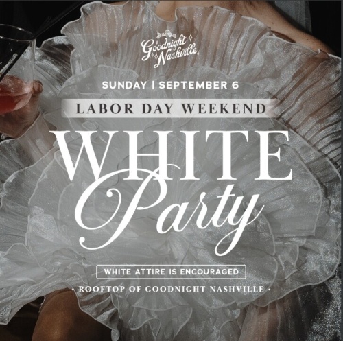 Rooftop White Party - Flyer