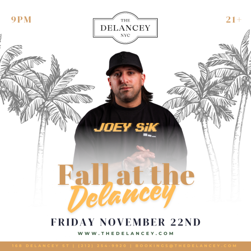 Flyer: Weekends At The Delancey