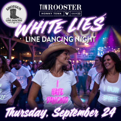 White Lies Line Dancing - Flyer