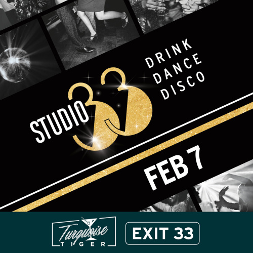 Studio 33: Disco Dance Party - Flyer