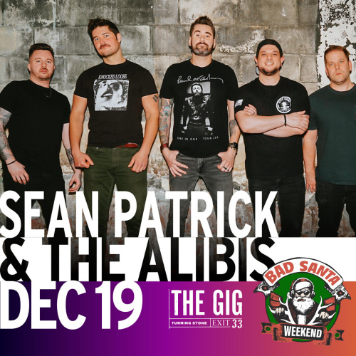 Sean Patrick & The Alibis - Flyer