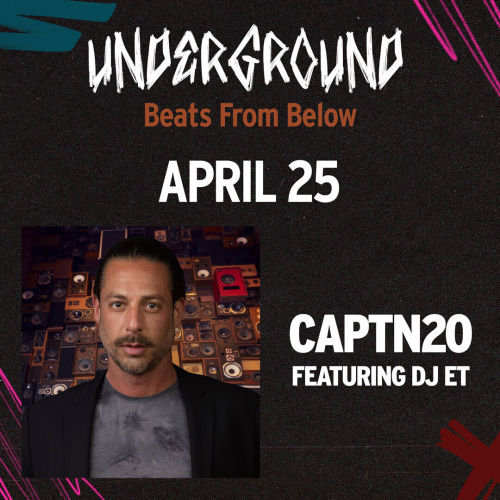 Underground – Captn20 Ft. DJ ET - Flyer