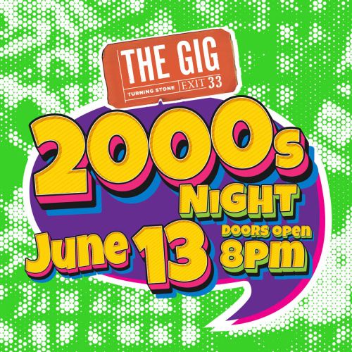 2000s Night – Ryan Cabrera & Gridley Paige - Flyer