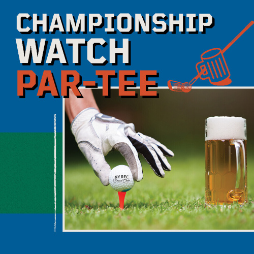 Championship Watch Par-tee: Round 2 - Flyer