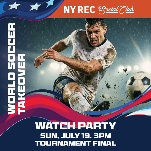 Championship Watch Party - Flyer
