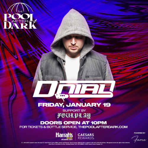 Friday Night at The Pool After Dark - Flyer