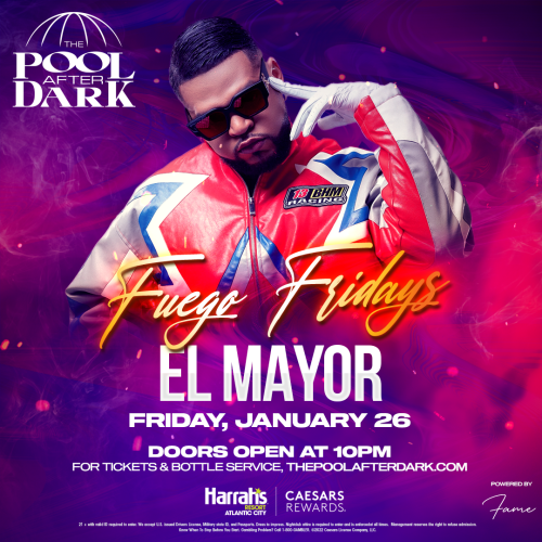 Friday Night at The Pool After Dark - Flyer