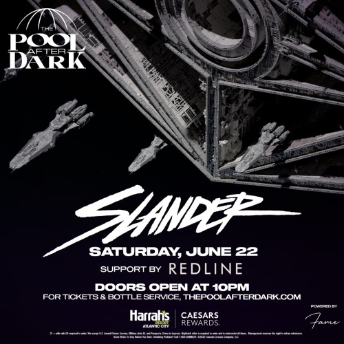 Saturday Night at The Pool After Dark - Flyer