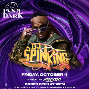 Flyer: Friday Night at The Pool After Dark