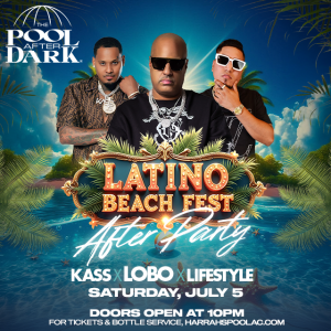 Flyer: Saturday Night at The Pool After Dark