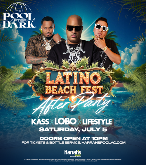 Saturday Night at The Pool After Dark - Flyer