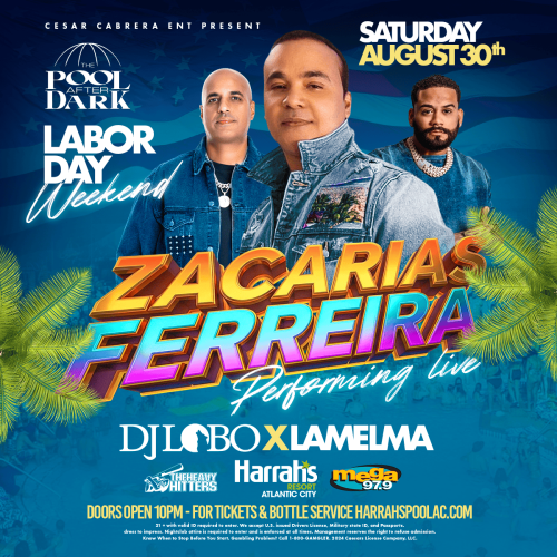 Zacarias Ferreira Saturday Night at The Pool After Dark - Flyer