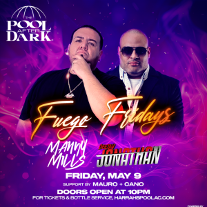 Flyer: Friday Night at The Pool After Dark