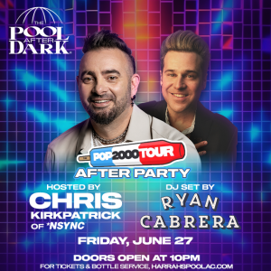 Flyer: Friday Night at The Pool After Dark