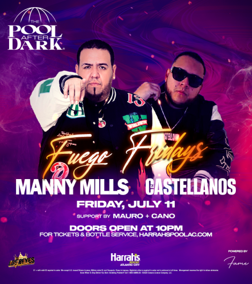 Friday Night at The Pool After Dark - Flyer