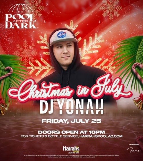 Friday Night at The Pool After Dark - Flyer