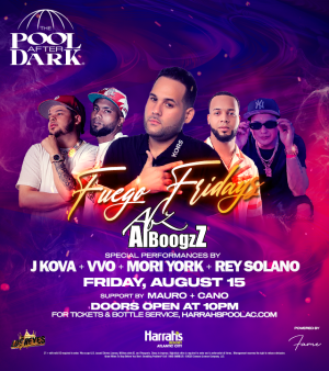 Flyer: Friday Night at The Pool After Dark