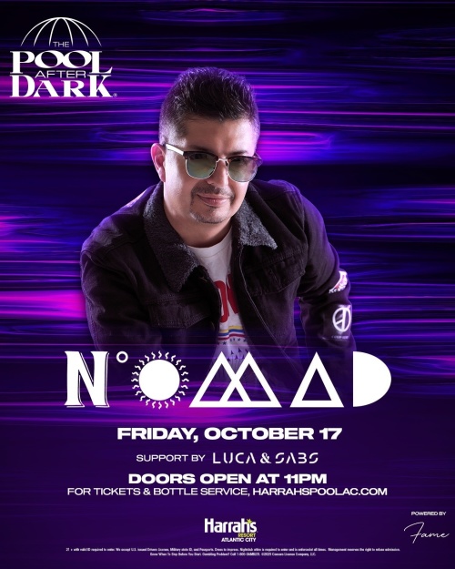 Friday Night at The Pool After Dark - Flyer