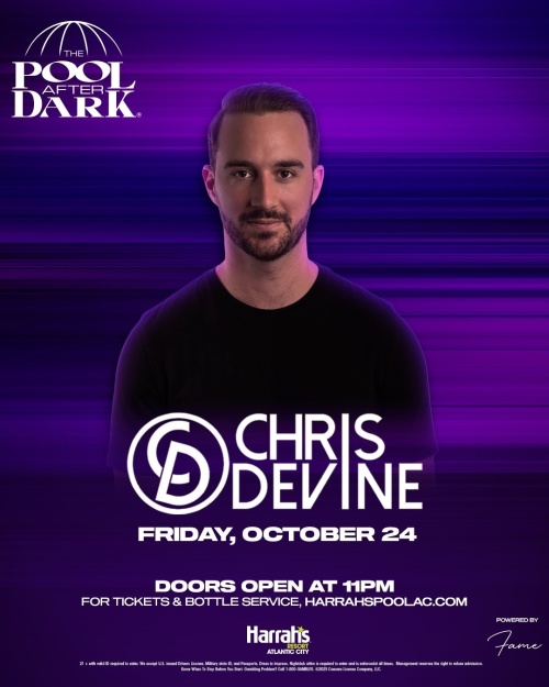 Friday Night at The Pool After Dark - Flyer