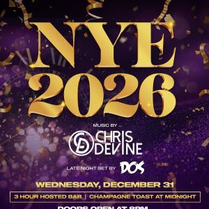 Flyer: NYE at The Pool After Dark
