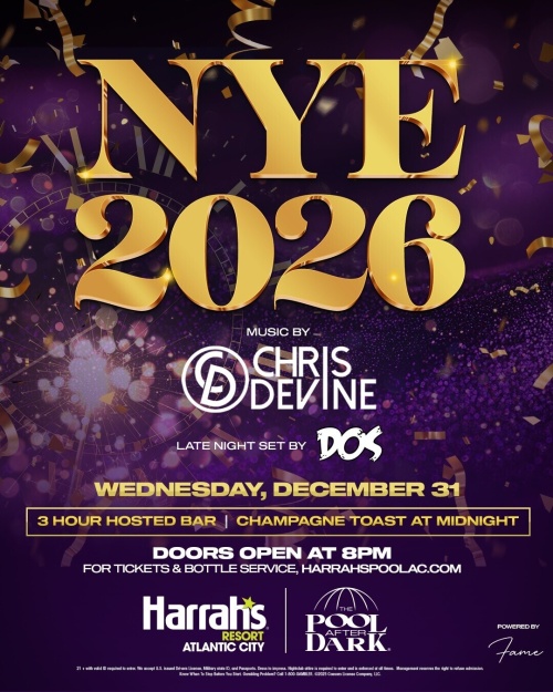 NYE at The Pool After Dark - Flyer