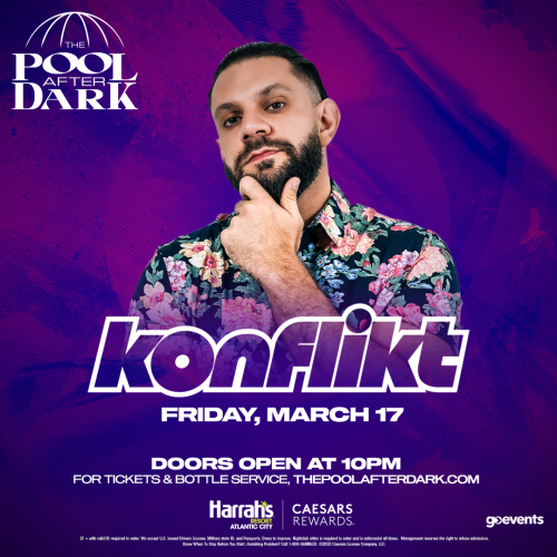 Flyer: Friday Night at The Pool After Dark