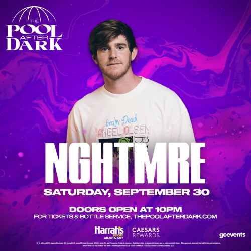 Flyer: Saturday Night at The Pool after Dark