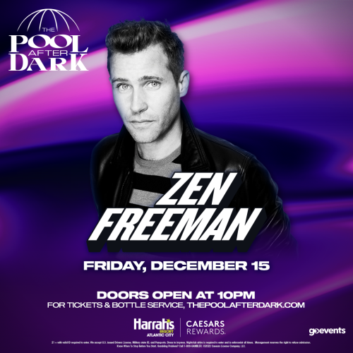 Friday Night at The Pool After Dark - Flyer