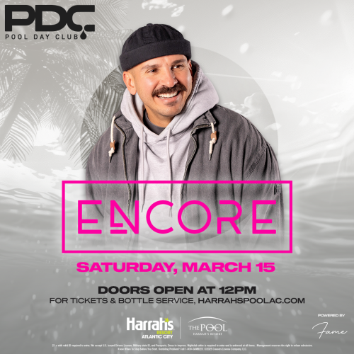 The Pool @ Harrah's AC - Flyer