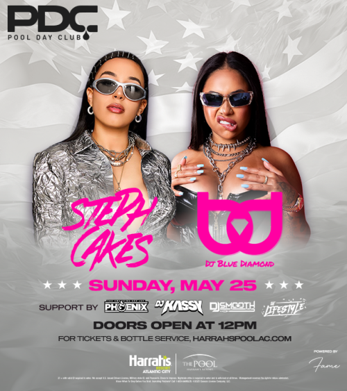 The Pool @ Harrah's AC - Flyer