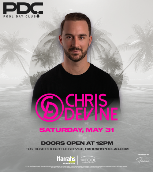 The Pool @ Harrah's AC - Flyer