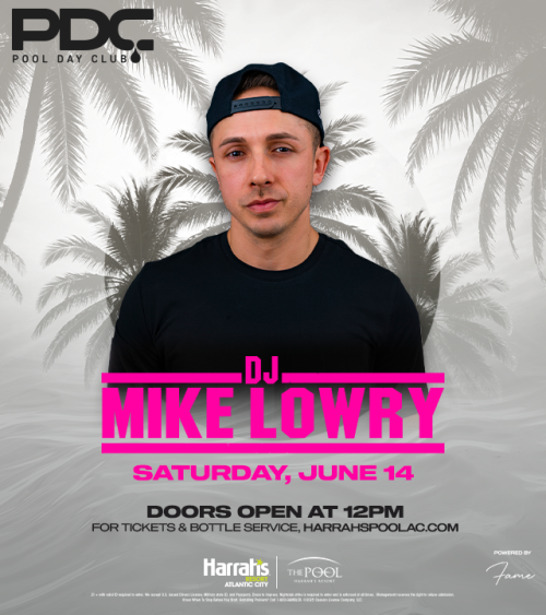 The Pool @ Harrah's AC - Flyer