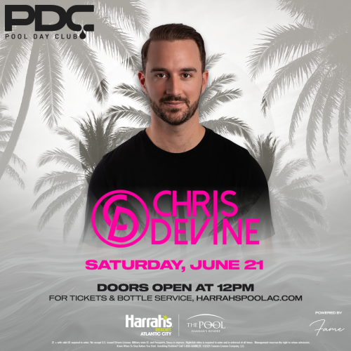 The Pool @ Harrah's AC - Flyer