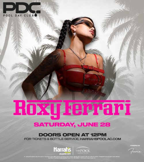 The Pool @ Harrah's AC - Flyer