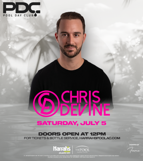 The Pool @ Harrah's AC - Flyer