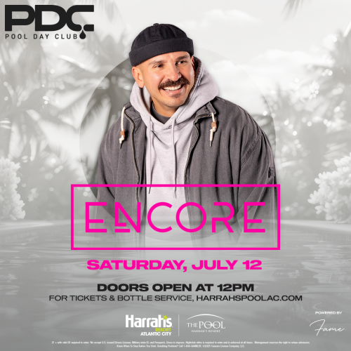 The Pool @ Harrah's AC - Flyer