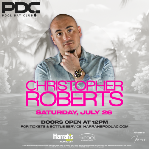 The Pool @ Harrah's AC - Flyer