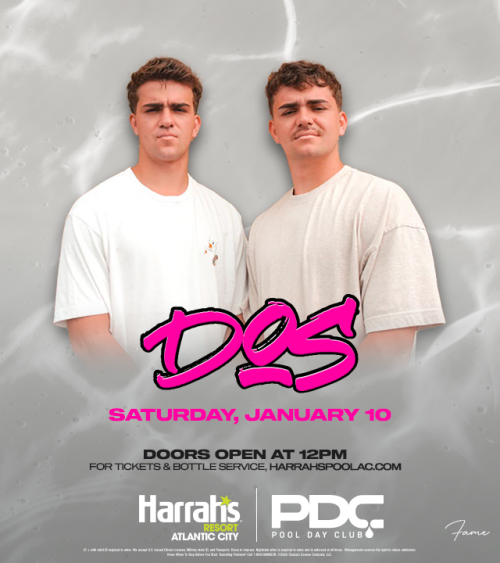 The Pool @ Harrah's AC - Flyer