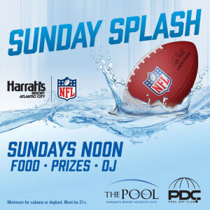 Flyer: The Pool @ Harrah