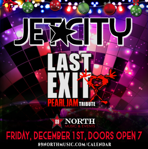 JET CITY & LAST EXIT - Flyer