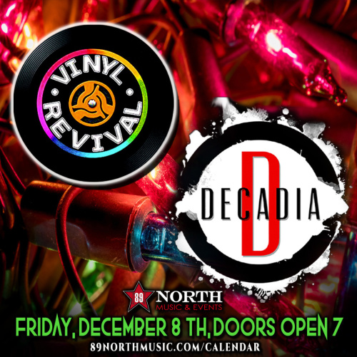 VINYL REVIVAL & DECADIA - Flyer