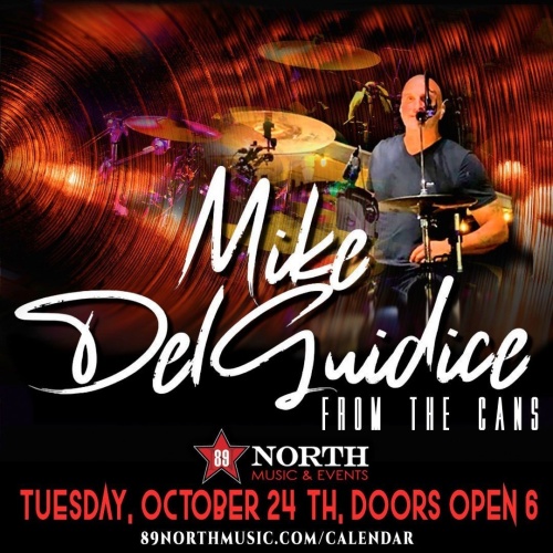 MIKE DELGUIDICE FROM THE CANS - Flyer