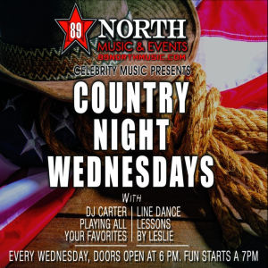 Flyer: Country Night w/ Leslie & DJ Carter