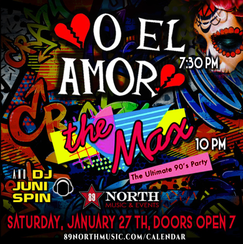 O El Amor & The Max - Flyer