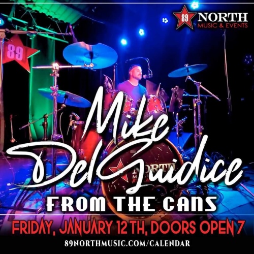 Flyer: MIKE DELGUIDICE  "FROM THE CANS"