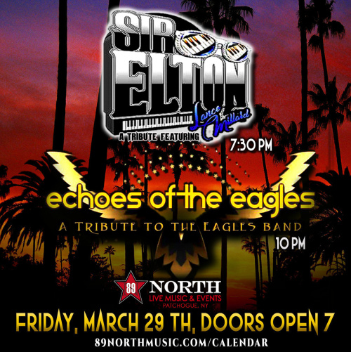 Sir Elton & Echoes of  the Eagles - Flyer