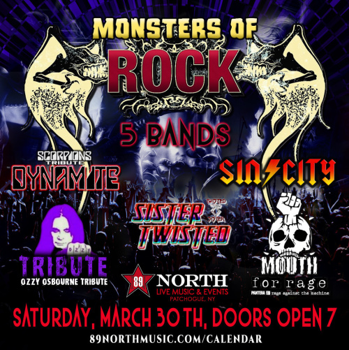 Flyer: Monsters of Rock
