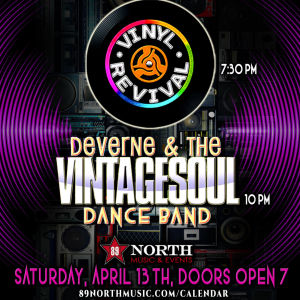 Flyer: Vinyl Revival & Deverne & The Vintagesoul Dance Band