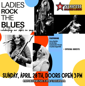 Flyer: Ladies Rock the Blues - FREE SHOW