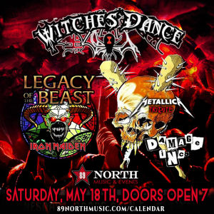 Flyer: Witches Dance, Remember Tomorrow, Damage Inc